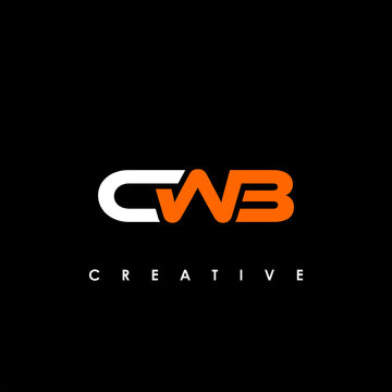CWB Letter Initial Logo Design Template Vector Illustration