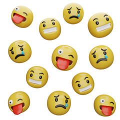 Fototapeta premium expressions and emotions