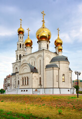 The Transfiguration Cathedral in Abakan.