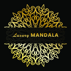 Luxury Ornamental Indian Mandala Design