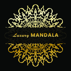 Luxury Ornamental Indian Mandala Design