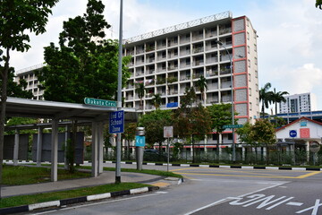 Interesting Townscape, Feature iconic town of Singapore Series, Dakota Town, Town Street Scene and View