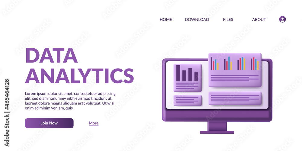 Wall mural stats big data analytics dashboard and business finance report investment or website seo concept wit