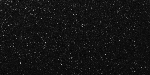 Defocused Black friday bokeh background. Elegant dark blurred layout design. Silver and black glitter spotlight. Luxury abstract banner with copyspace