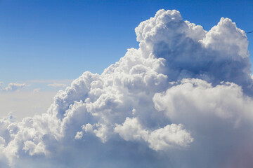 Beautiful Sky through plane window