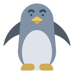 penguin flat icon