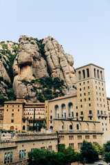 Obraz premium ancient temple in the mountains