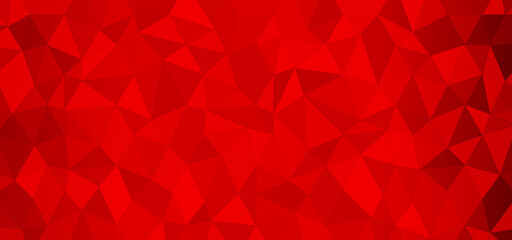Red polygon abstract geometric background. Abstract background good for poster, banner, web page and other. Vector eps 10