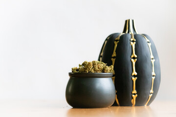 Cannabis Halloween Cauldron