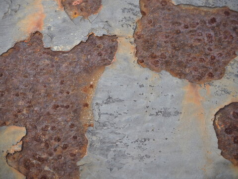 old iron rusted