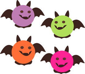 A cool gray monster with orange nails and big eyes. A very nice creature.