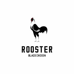 rooster, restaurant and farmer logo illustration vector