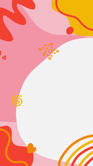 Abstract creative universal artistic templates. Good for poster, card, invitation, flyer, cover, banner, placard, brochure and other graphic design