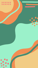 Abstract creative universal artistic templates. Good for poster, card, invitation, flyer, cover, banner, placard, brochure and other graphic design