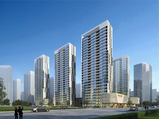 Fototapeta premium skyscrapers 3d modeling and architectural design
