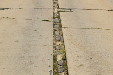 Concret road in the Little Karoo South Africa