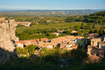 Fototapeta na wymiar Gigondas in der Provence 