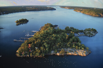 Island in Stockholm Sweden in the summer 20210721. High quality photo