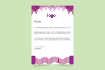 Professional business letterhead design. Corporate Letterhead Templates For Your Business company. The Letterhead Element Of Stationery Design. Vector Illustration