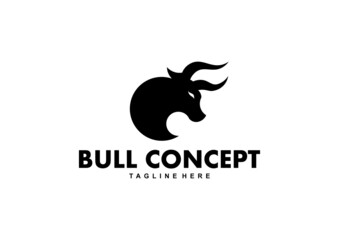 Bull Concept Logo With Modern Style For Your Brand Identity
