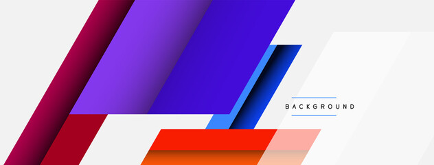 Background. Geometric diagonal square shapes and lines abstract composition. Vector illustration for wallpaper banner background or landing page