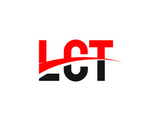 Obraz premium LCT Letter Initial Logo Design Vector Illustration