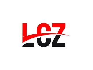 LCZ Letter Initial Logo Design Vector Illustration