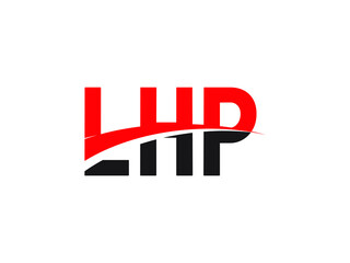 Fototapeta premium LHP Letter Initial Logo Design Vector Illustration