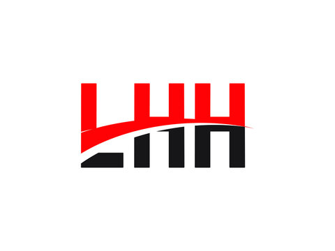 LHH Letter Initial Logo Design Vector Illustration