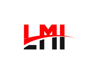 LMI Letter Initial Logo Design Vector Illustration
