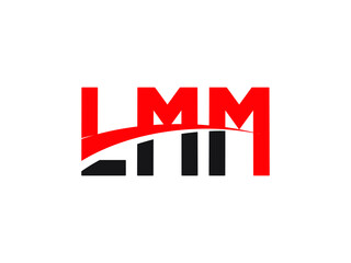 LMM Letter Initial Logo Design Vector Illustration