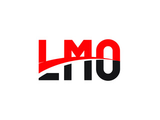 LMO Letter Initial Logo Design Vector Illustration