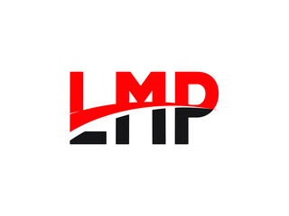 LMP Letter Initial Logo Design Vector Illustration