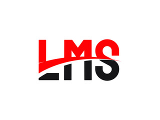 LMS Letter Initial Logo Design Vector Illustration