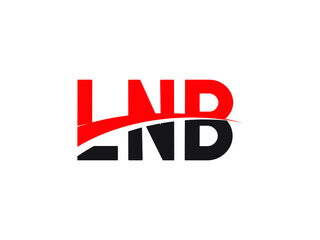 LNB Letter Initial Logo Design Vector Illustration