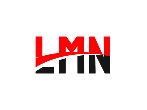 LMN Letter Initial Logo Design Vector Illustration