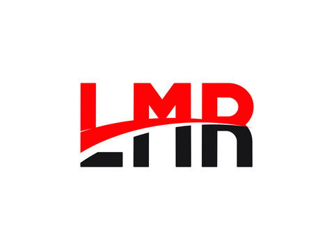 LMR Letter Initial Logo Design Vector Illustration