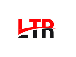 LTR Letter Initial Logo Design Vector Illustration