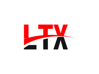 LTX Letter Initial Logo Design Vector Illustration