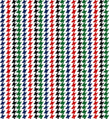 Houndstooth seamless pattern.  crowbar print.