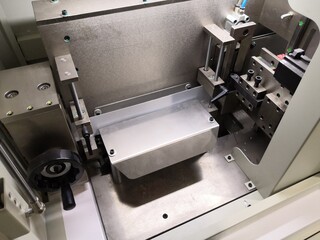 metal side bending machine for outdoor advertising filling with liquid acrylic