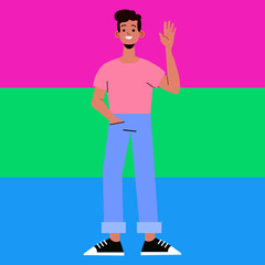 Polysexual man