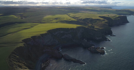 Fraserburgh, Scotland, UK, Beach Area.  The Broch or Faithlie is a town in Aberdeenshire, Scotland 