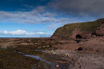 Fraserburgh, Scotland, UK, Beach Area.  The Broch or Faithlie is a town in Aberdeenshire, Scotland 