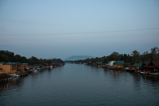 River Bojana In The Evening