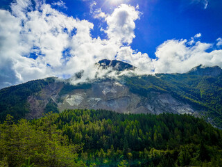 Monte Toc in Estate - Frana del Vajont