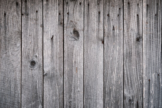 Background image of old gray wooden boards