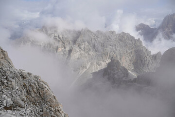 Wanderung Innerfeld / Forcella del Lago / Birkenkofel (Croda dei Baranci): Blick nach Nordosten