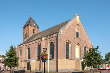 Fototapeta premium Nicolaaskerk in Heino, Overijssel Province, The Netherlands