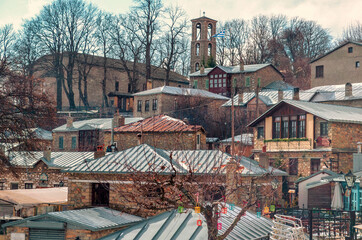 Nymfaio is a picturesque traditional village of Greece and a very popular winter destination. Arcturos organisation which protects brown bears was founded there and provides shelter for wounded bears.